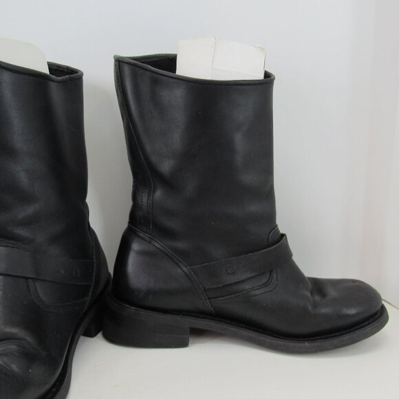 Harley-Davidson USA Stock No D93309 Men's Black Pull-On Boots Size 10 M - Picture 3 of 10